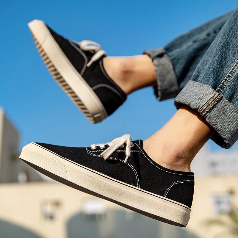 2711 canvas shoes men's summer men's old Beijing cloth shoes flat-bottomed versatile casual low-top men's shoes tide
