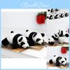 Cute 10cm Panda Plush Doll Soft Short Plush Fabric With Customizable Design