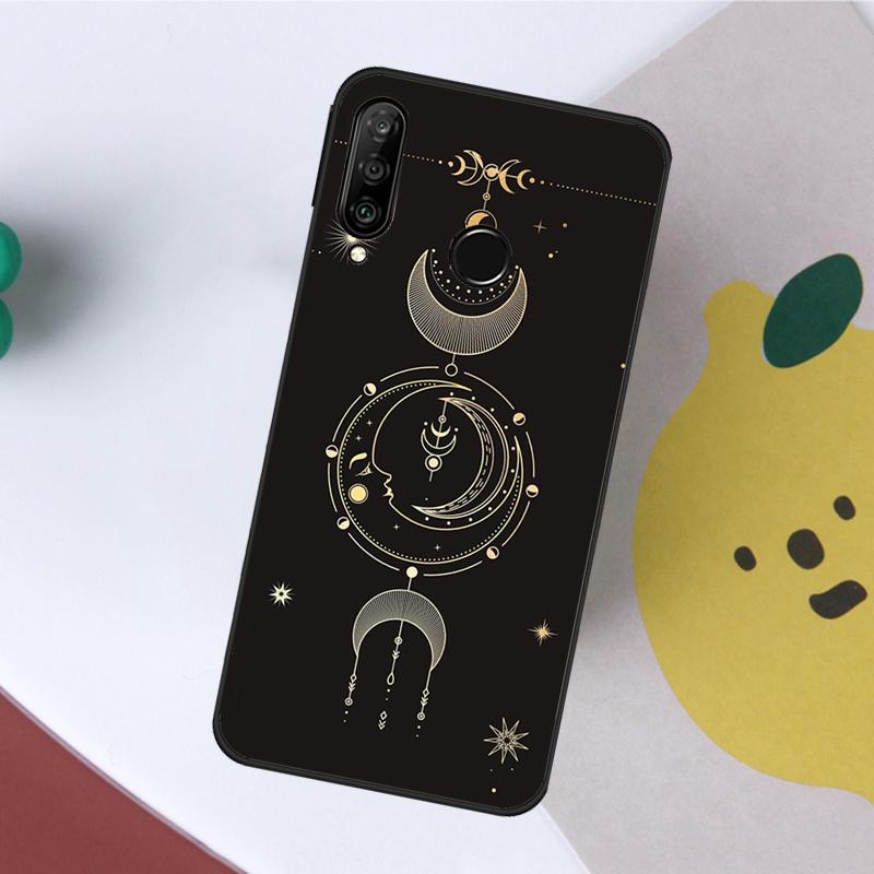 Tarot Moon For Huawei Nova 5T 9 10 SE 7i 8i 11i 12i Y60 Y61 Y70 Y72 Y73 Y90 Y91 P20 P40 P30 Lite Case