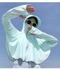 Sunscreen Clothing Women's Long Sleeve 1011 New Ice Silk Sunscreen Clothing Summer Thin Cycling Sunscreen Shirt UV Protection Shawl