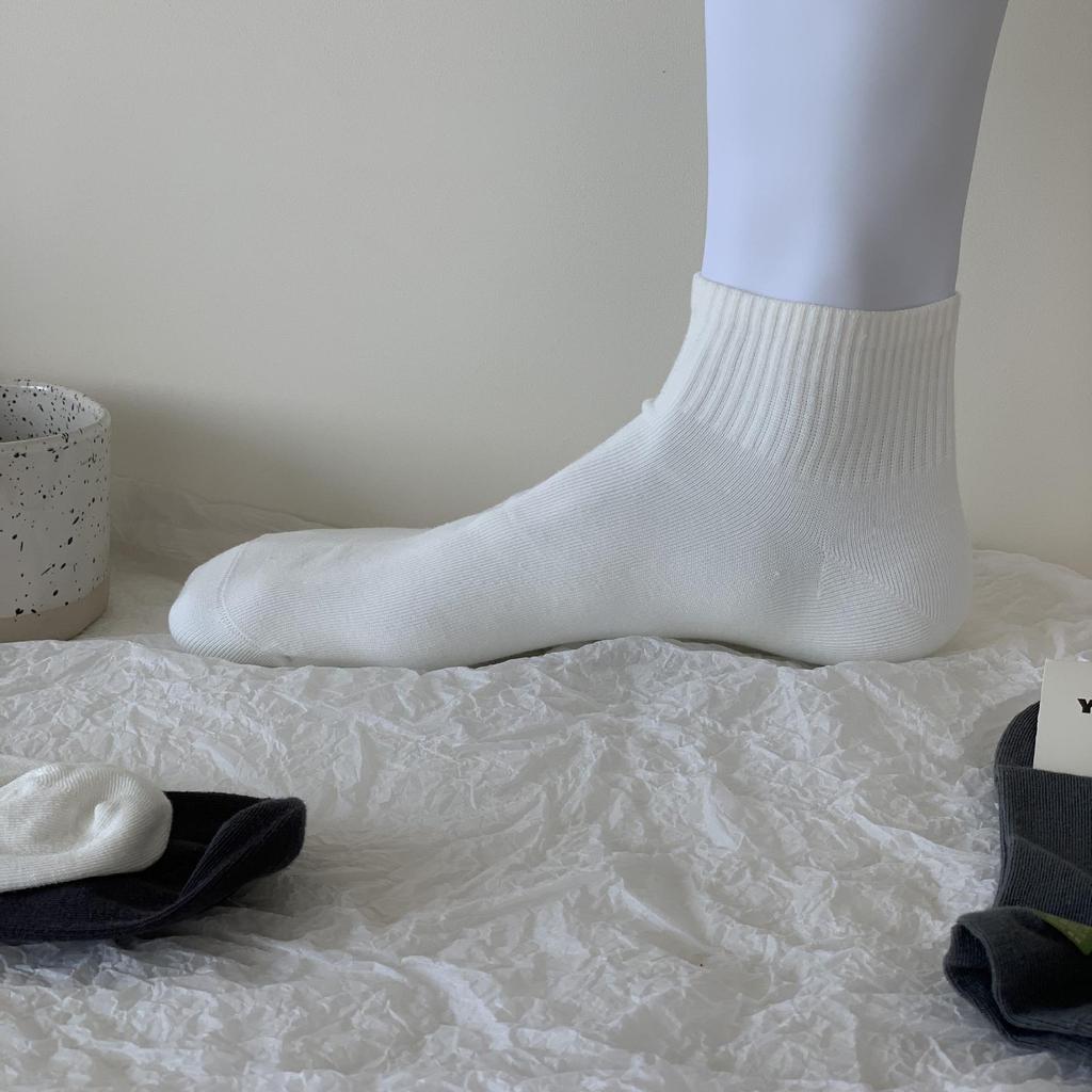Herren Hanf Knöchelsocken - Frühherbst Lässiger Business-Stil, Nahtlos, Atmungsaktiv, Einfarbig