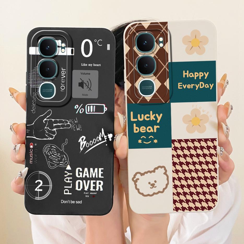 For Vivo Y31 5G Case V2521 Stylish Art Painted Cover Shockproof Soft TPU Phone Case For Vivo Y21d Y 21d VivoY31 5G Fundas Bumper