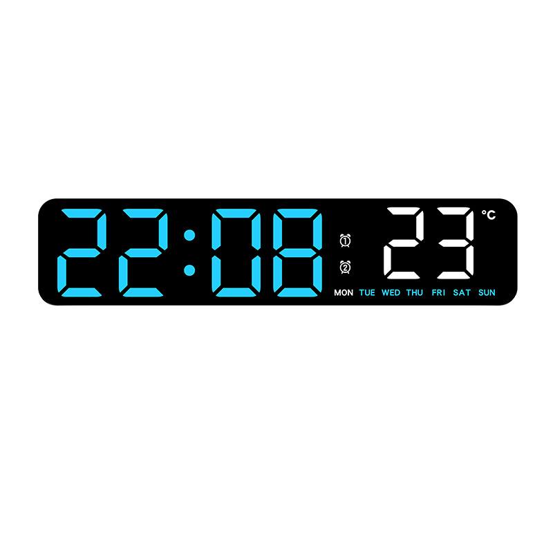 A Simple LED Digital Silent Multifunctional Clock with Luminous Clock and Two Sets of Alarm Clocks