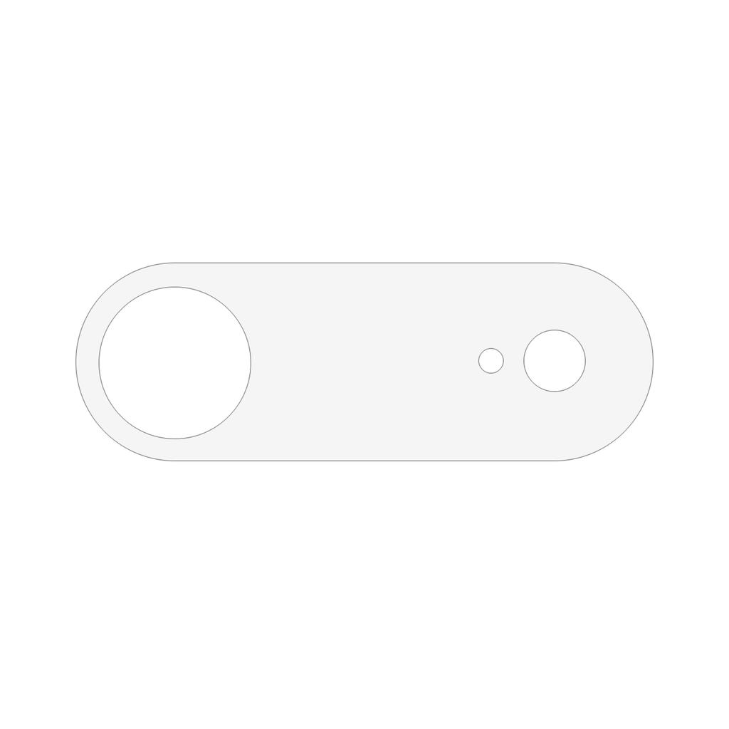 For iPhone Air Camera Lens Film Ultra Thin Matte Anti Scratch PET Lens Base Protector