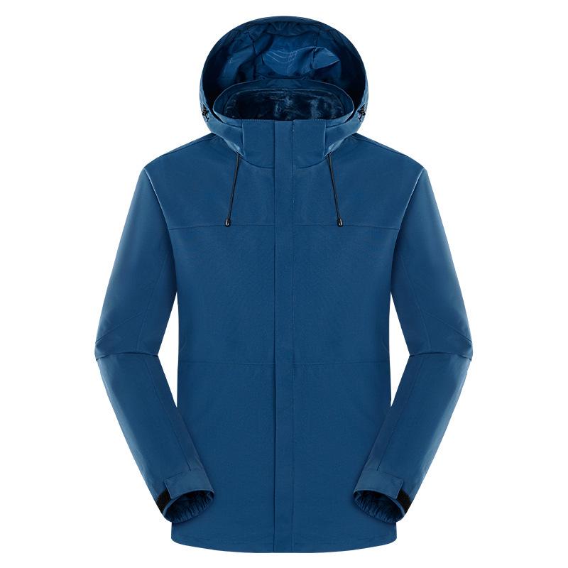 3-in-1 Windproof Waterproof Mountaineering Jacket for Couples with Detachable Liner