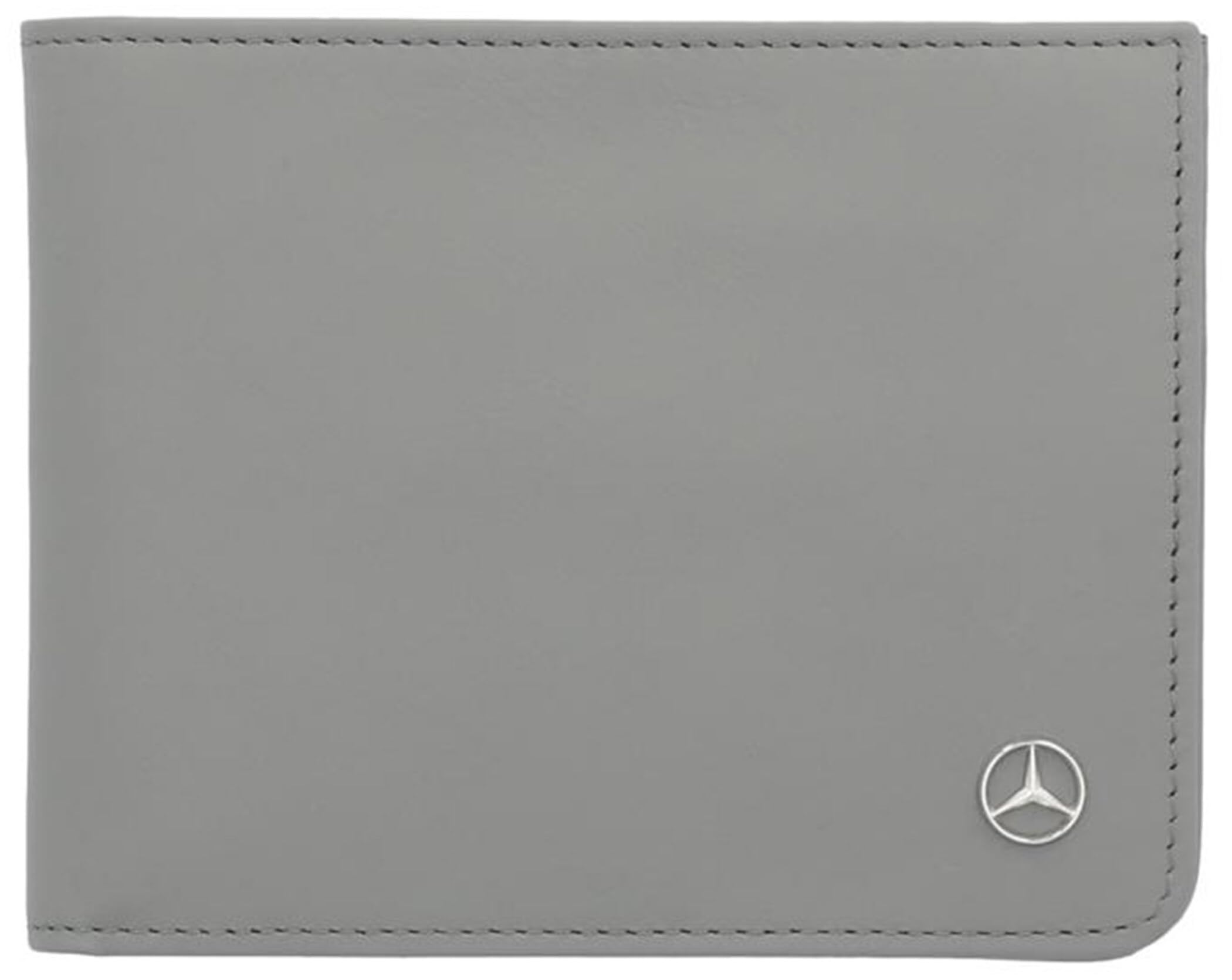 

Genuine Leather Wallet Silver Gray [Mercedes-Benz Collection]