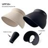 Summer Casual Empty Top Sun Hats Portable Wide Large Brim Cap Uv Protection Foldable Visors Women Sunshade Beach Hiking Hat