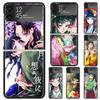 A-Apothecary D-Diaries Maomao Hard PC Phone Case For Samsung Galaxy Z Flip 7 6 5 4 3 Black ZFlip7 ZFlip6 Flip5 Flip4 Flip3 5G Pr