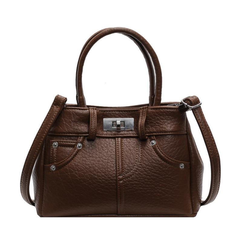 

Сумка Новая Мода Кроссбоди Маленькая Квадратная Сумка коричневый