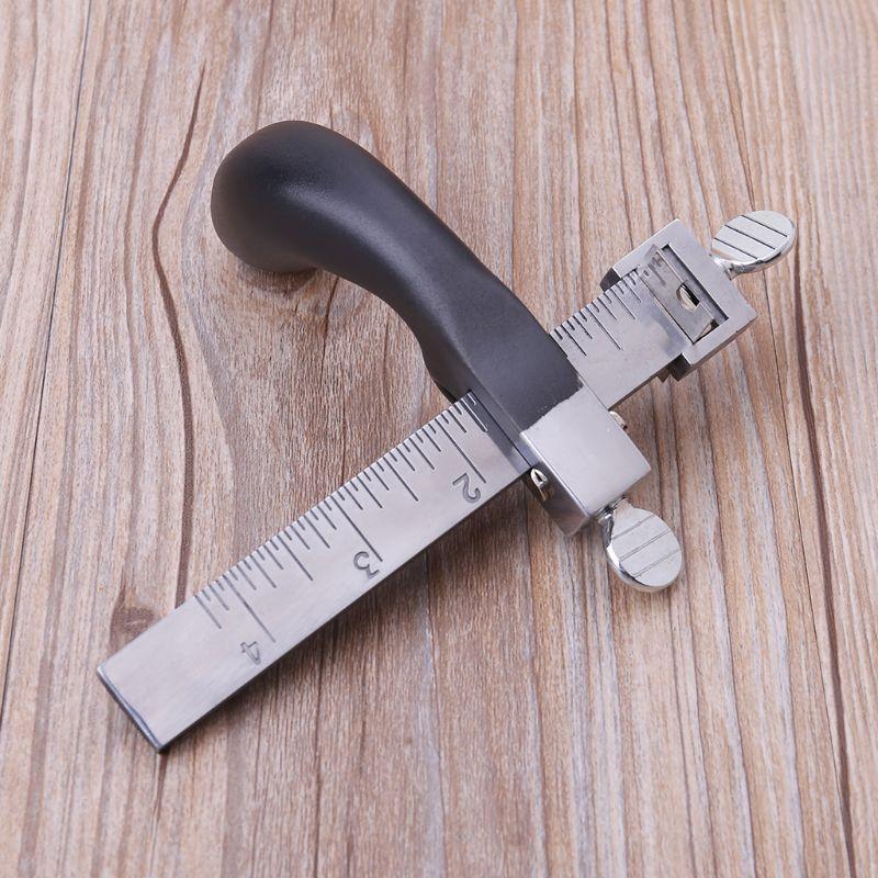 Professional Draw Gauge Leather Strap String Belt Cutter Hand Cutting Leathercraft Tools top sale