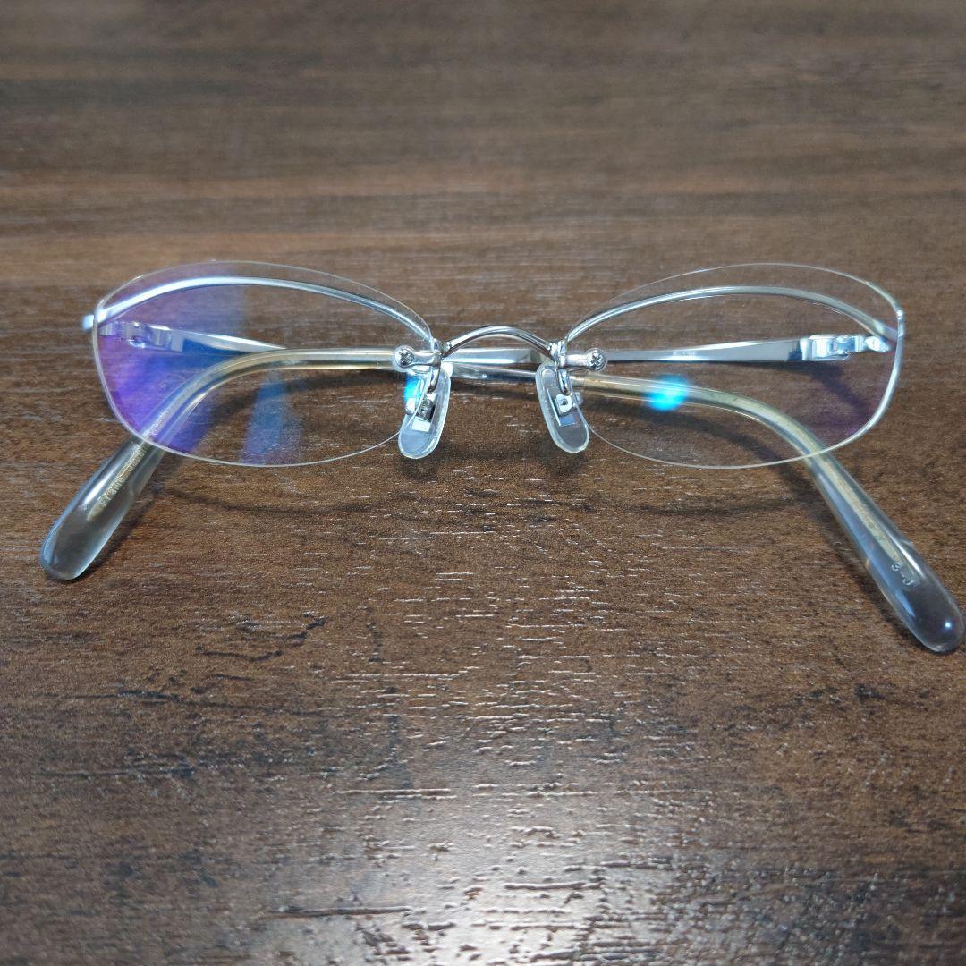 Used GUESS clear frame oval glasses