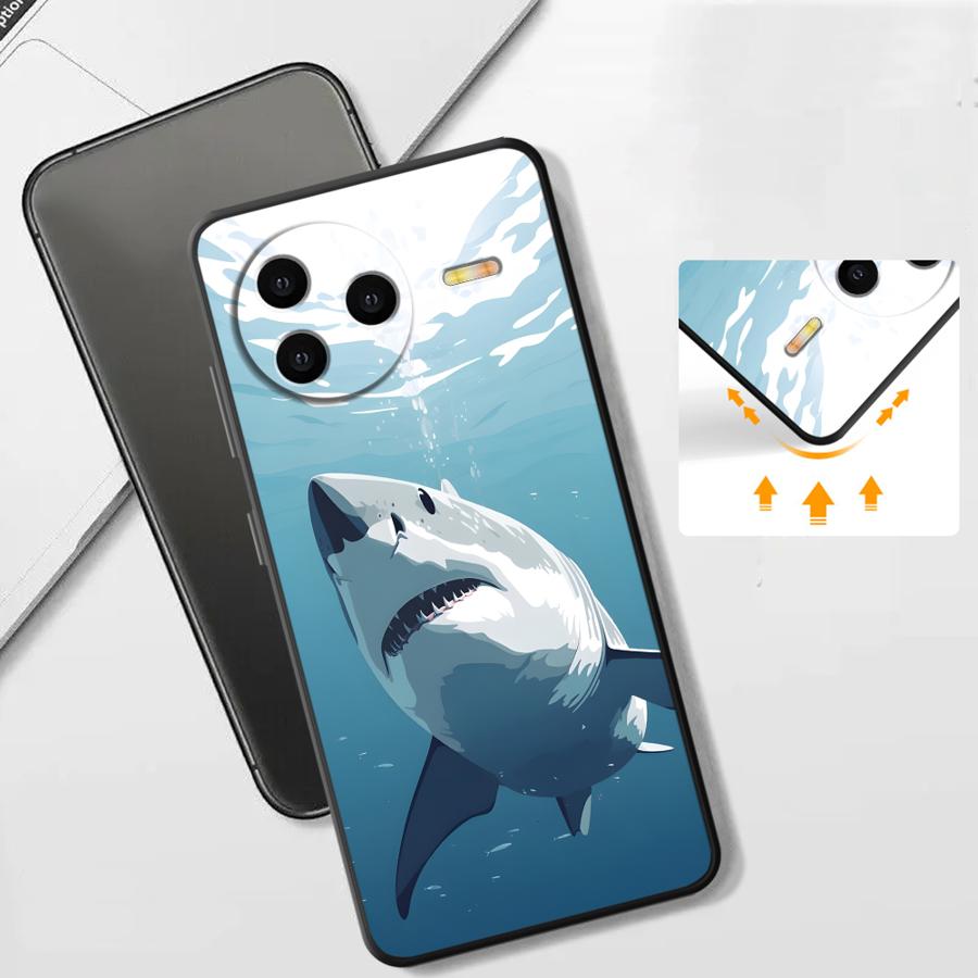 Creative Marine Organisms Art Funda Phone Cover Case for Xiaomi Redmi K40 K80 Pro 13C A5 A4 12C A1 A2 Plus 9 A3 14C 10