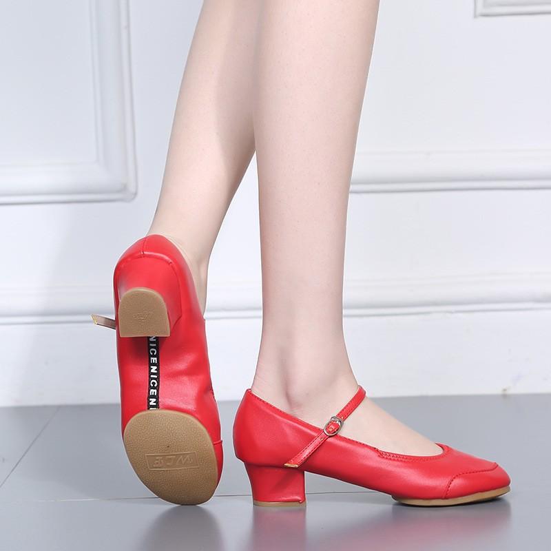 2025 summer new dance shoes women's modern square dance shoes mesh dance shoes soft sole cross-border wholesale