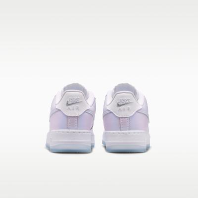 Kids' Sneakers Nike Air Force 1 GS 'White Blue Tint Silver'
