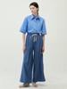 TOSE Denim Wide Elastic Waist Pants