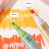 6pcs Vintage Color Scheme Highlighter Pen Set Laying Colors Fluorescent Magic Art Marker Liner for Drawing