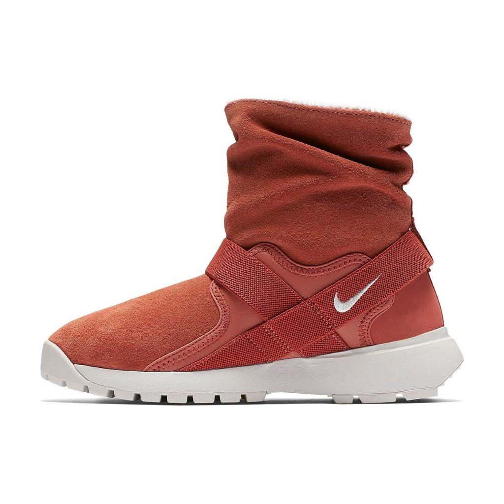 Nike Golkana Boot Suede Warm Comfortable Mid-Calf Snow Boots Women Boots Red 862513-203