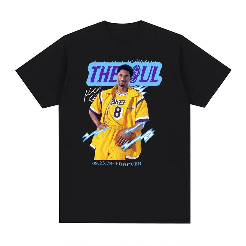 Tričko Kobe Cool Streetwear Muži Ženy Móda Hip Hop Pure Tričko Pánské Trička EU velikosti