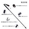 KHEALING Carbon Folding Trekking Poles Now Available! [Ultra-lightweight 110g/120g/130g] Carbon Fiber Hiking Poles, 5 Sections, 2-Pack, 110/120/130cm,