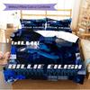 Name Custom Billie Pattern Bedding Set Quilt Cover Pillowcase Home Decor Gift (1 * duvet cover + 2 * pillowcase, without core)