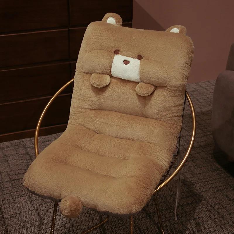 Lovely Pig Bear Rabbit Dog Cushion Chair Butt Pillow Plush Toy Square Non-Slip Seat Cushion Office Home Send Gifts To Friends