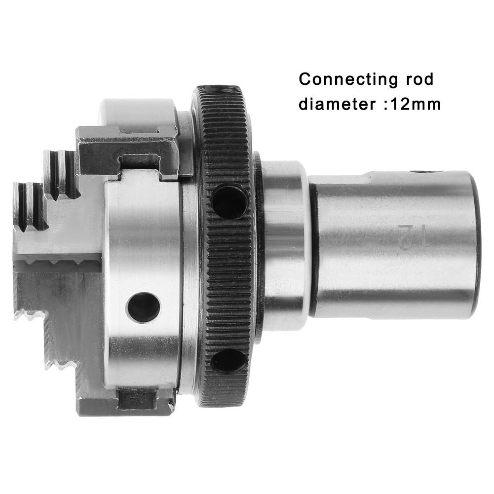 Spannfutter Pleuel Edelstahl M14*1 für K015063 K025063 Drehbankfutter (12 mm)