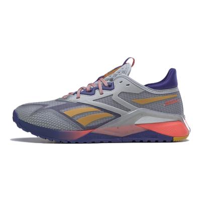 Nano X2 TR Adventure Grau Bold Lila Unisex Sneakers Pure-Grey-3 Orange-Flare GY8900