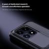 NILLKIN Camshield Pro Serisi Xiaomi 15T İçin Kılıf TPU + PC Şeffaf Siyah Kamera Kaydırıcılı Telefon Kılıfı