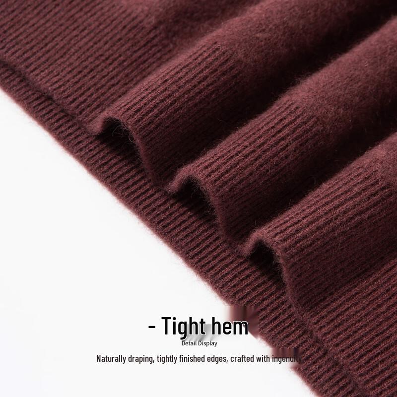Hodo Luxury Cashmere-Silk Blend Turtleneck Sweater