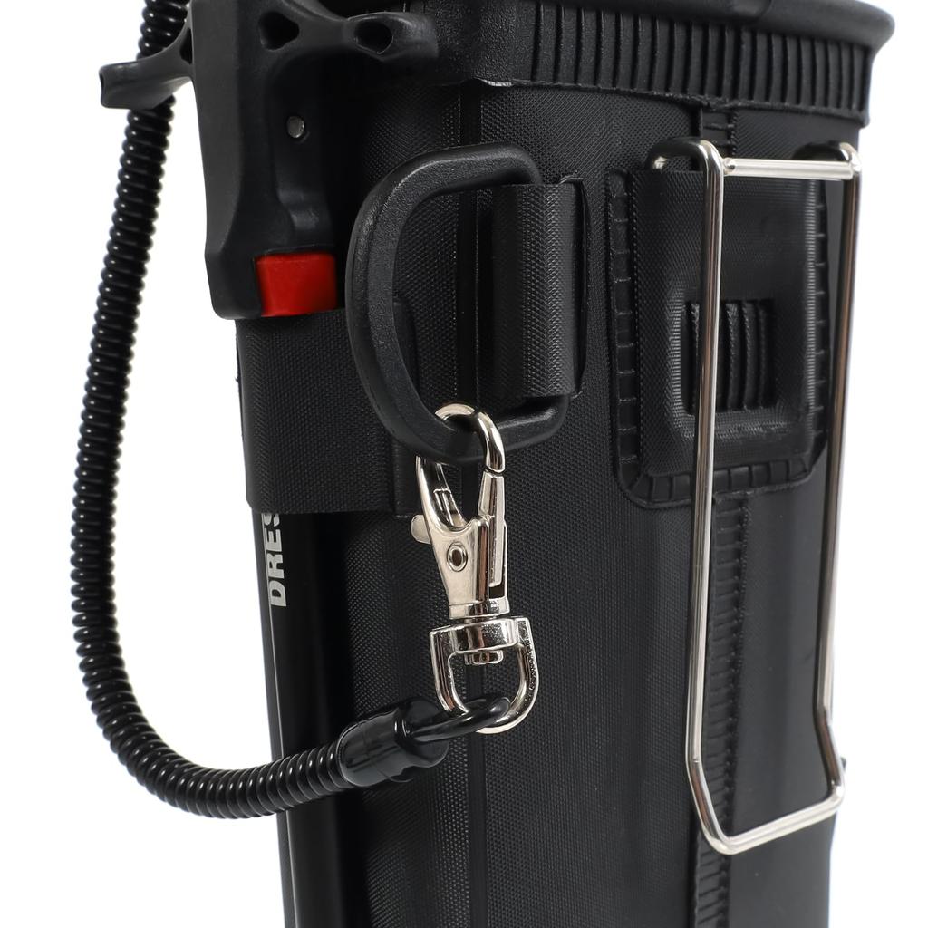 DRESS EVO Black X Red Fishing Tackle Box Tool Case Fish Grabber Multi-Holder Multi-Case