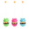 Interesting Tumbler Mint Ball Feeders Puzzle Play Cat Tracks Spinning Toy Game Cat Funny Cat Stick