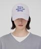 Bajal Tmv Lettering Ball Cap [Washed Lilac]