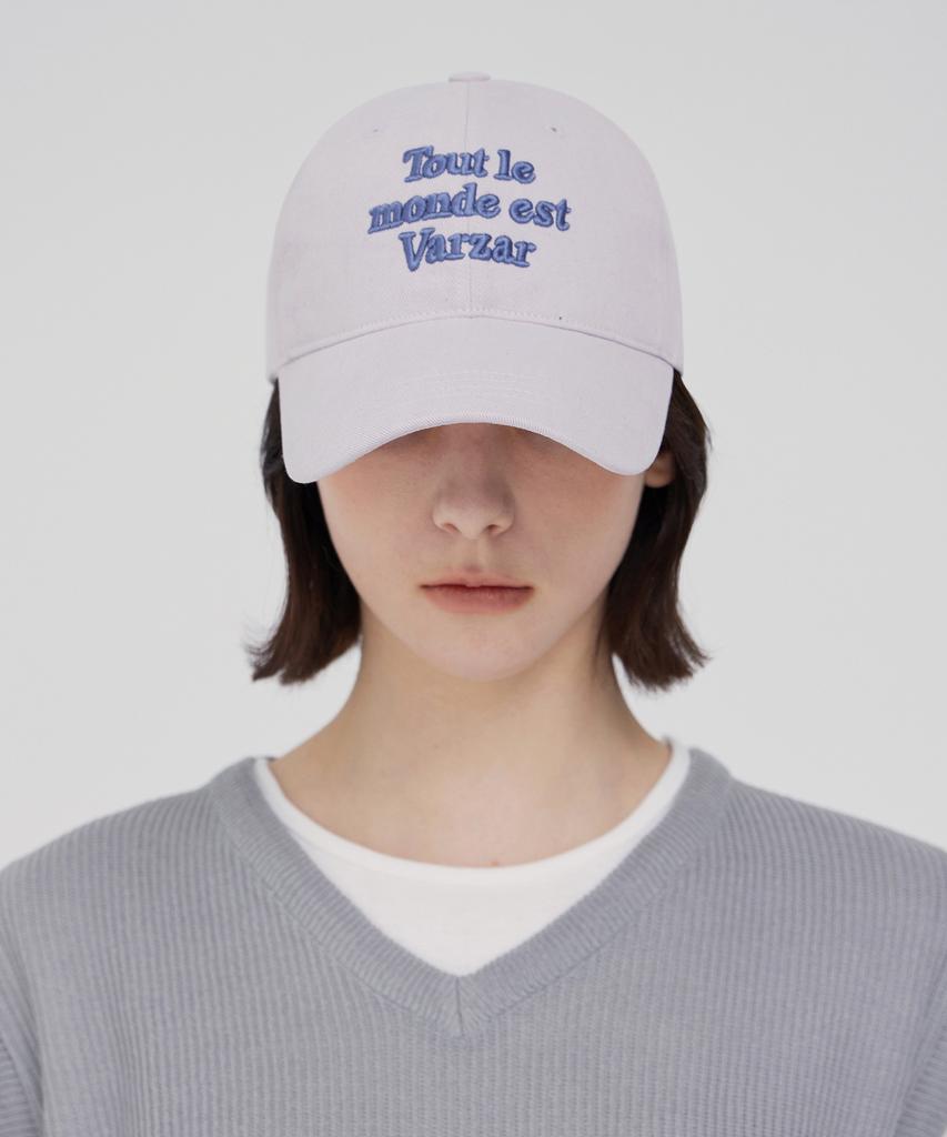 Bajal Tmv Lettering Ball Cap [Washed Lilac]