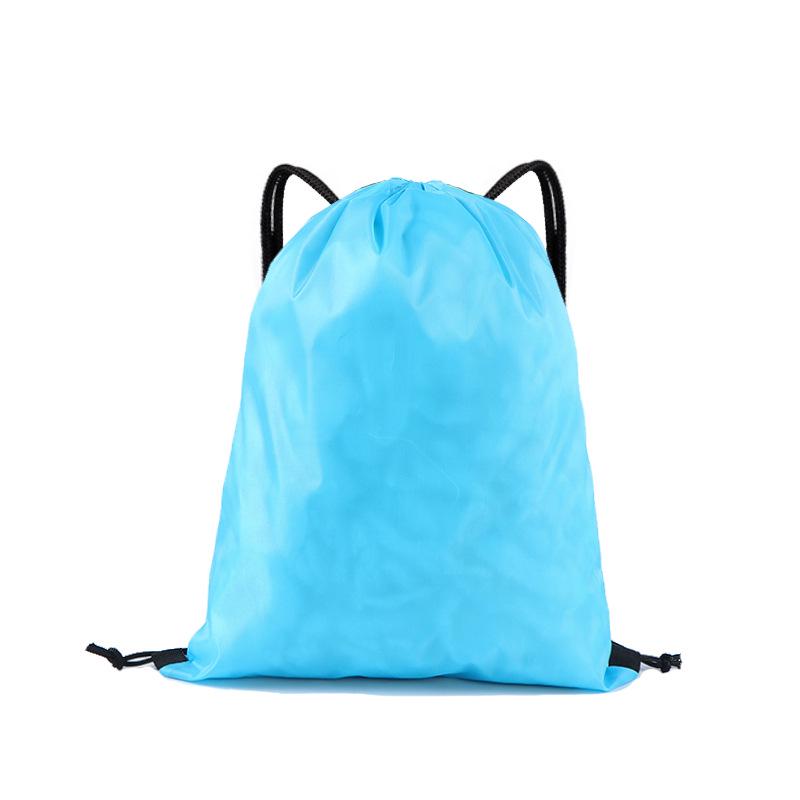 Waterproof Polyester Toy Drawstring Bag - Outdoor Sports Storage Backpack