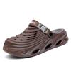 New Couple Models Hole Shoes Summer Women's Sandals Beach Lightweight Men's Slippers Baotou Waterproof Sandals Slippers Men
