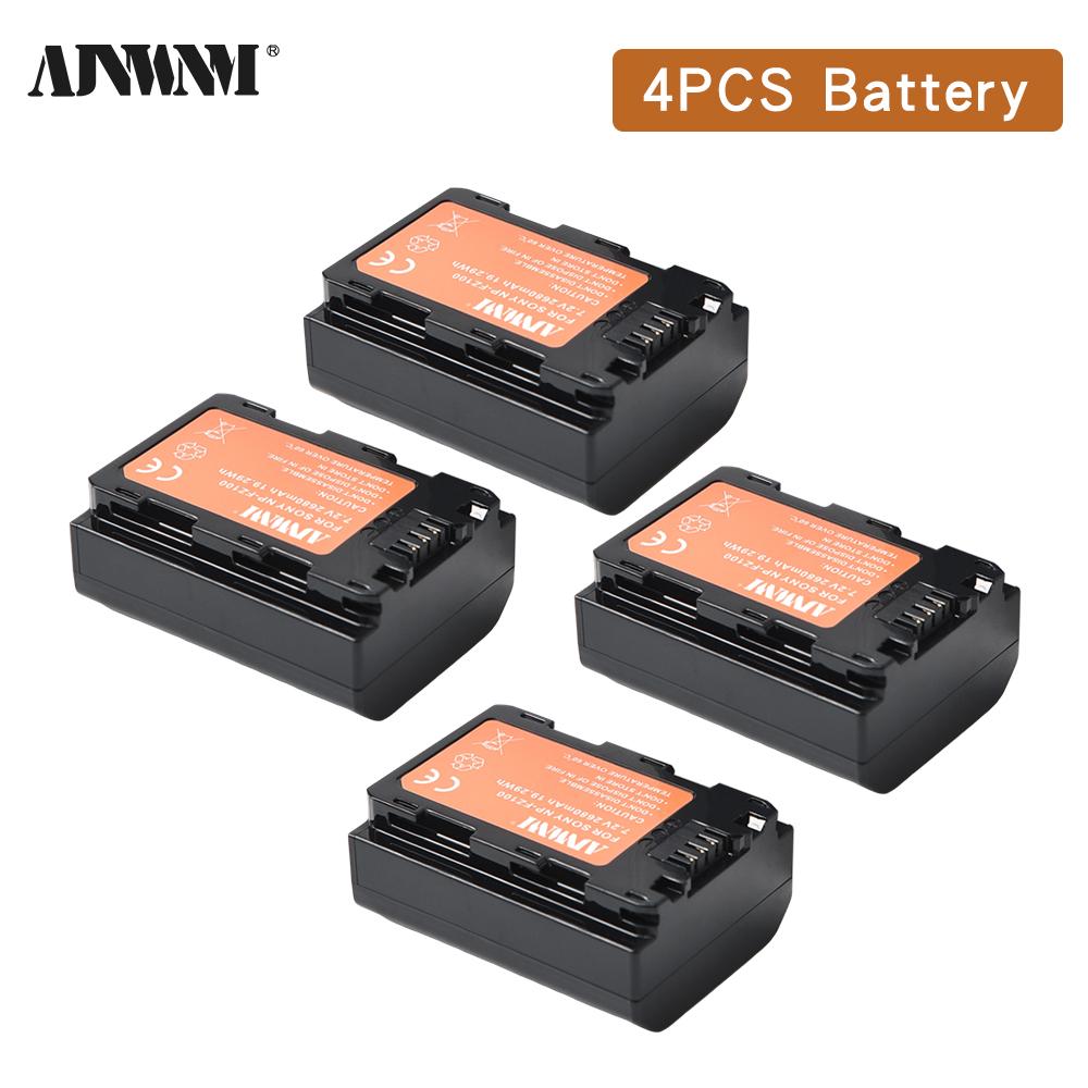 AJNWNM NP-FZ100 NPFZ100 NP FZ100 Battery Kit for Sony NP-FZ100, BC-QZ1, Sony A9, a7R III, A7 III, ILCE-9, A6600