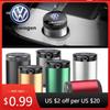 For VOLKSWAGEN VW 2025 Hot Car LED Automobile Ashtray Badge Car Accessories Styling for Volkswagen VW GTI R Golf Polo Tiguan CC