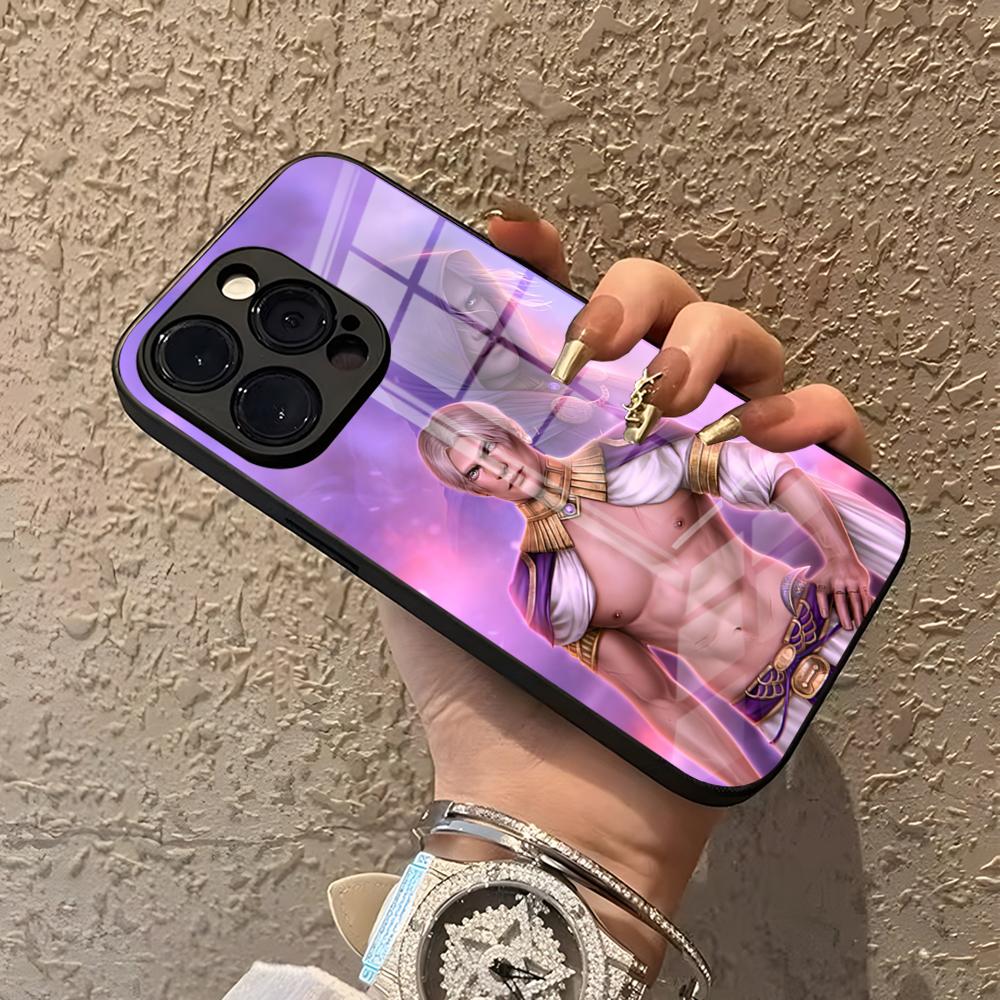 Romance Club Phone Case For IPhone 15 Pro Max 14 Pro 12 11 13 Mini X XR XS 8 7 Plus SE Tempered Glass Back Cover