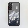 Aesthetic Snow Mountain Matte Case For Samsung Galaxy S22 S20 S21 FE S10 S9 Plus S8 Capa Note 20 Ultra 10 Lite Phone Fundas