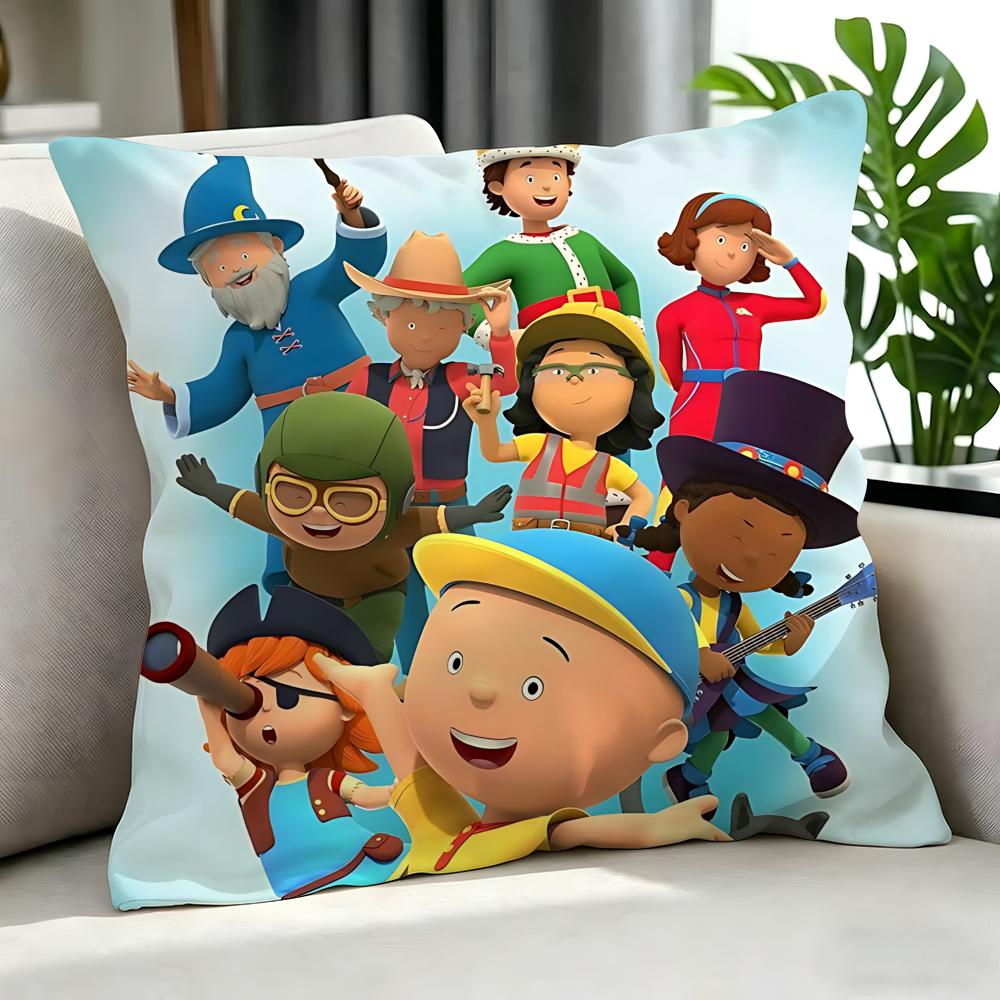 anime Caillou Cushion Cover Cushion Cover Set Pcs x x x Pillowcase Decorative Sofa Home Decor