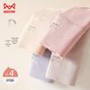 Maoren Women's High Waist Cotton Tummy Control Underwear 4-Pack