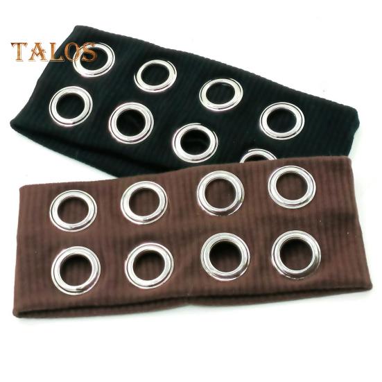 Frauen Haarband Hohl Design Metall Elemente Weiche Atmungsaktive Haar Seil Sport Yoga Party Frauen Haar Zubehör