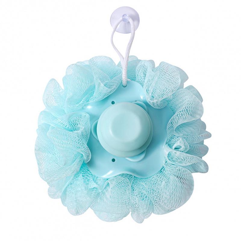 Soft Liquid-Adding Bath Scrubber Bubble Ball
