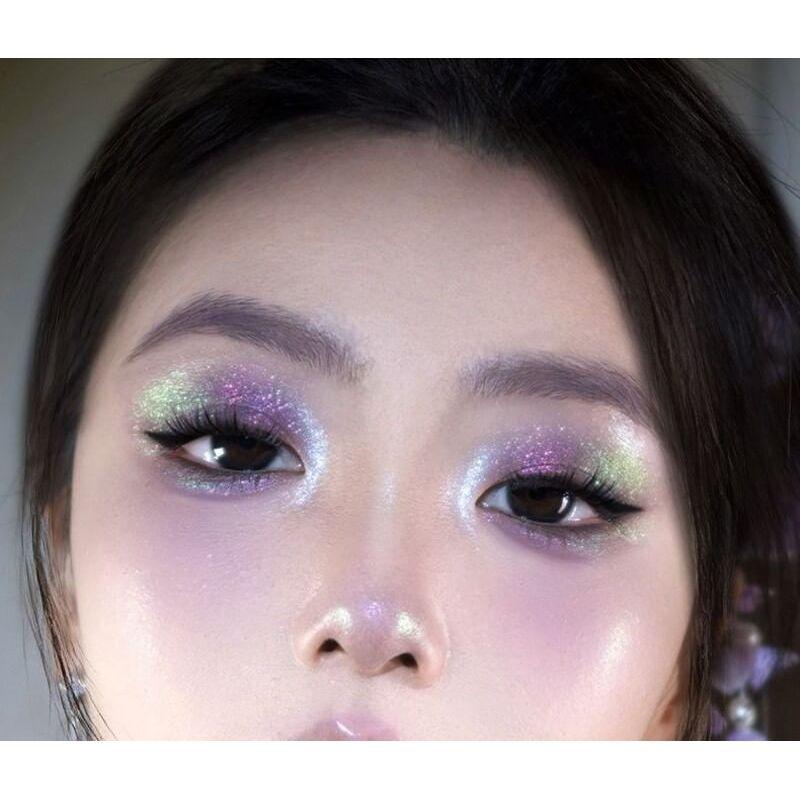 GELLA'S - 4 Colors Chameleon Eyeshadow Palette - Cool Smokey Purple