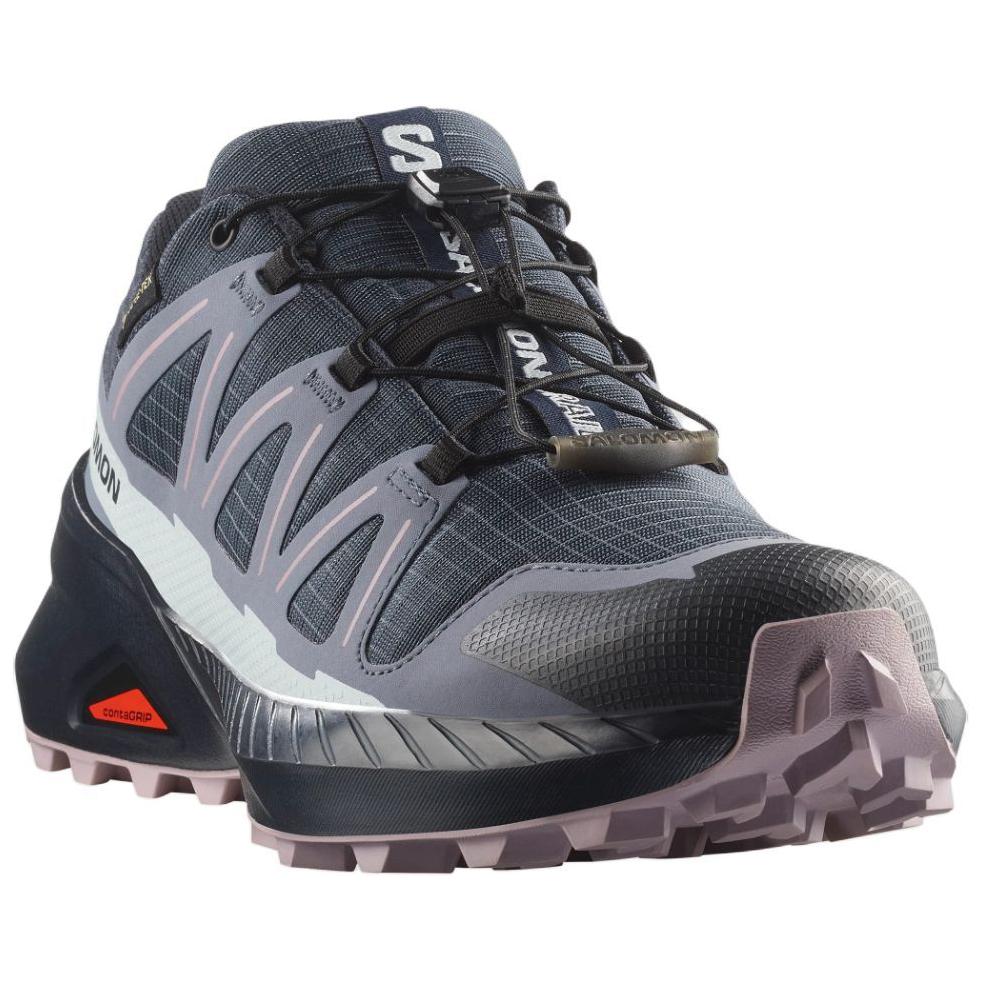 Salomon Speedcross Peak GTX Comfortable Slip-Resistant Durable Low-Top Trail Running Shoes Women sneaker Black 477907