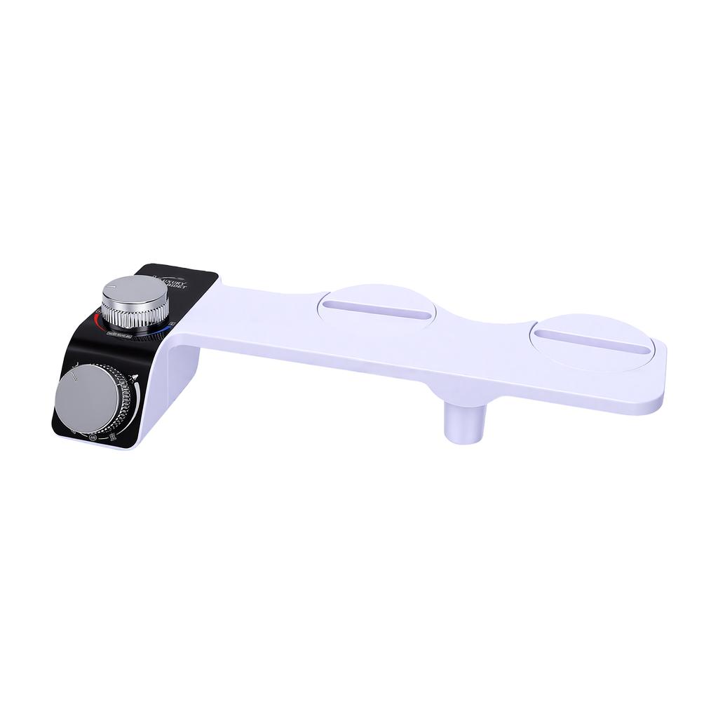 Slim Bidet Attachment for Toilet Seat Cold and Hot Water Control Adjustable Water Pressure 3 Cleaning Modes DIY