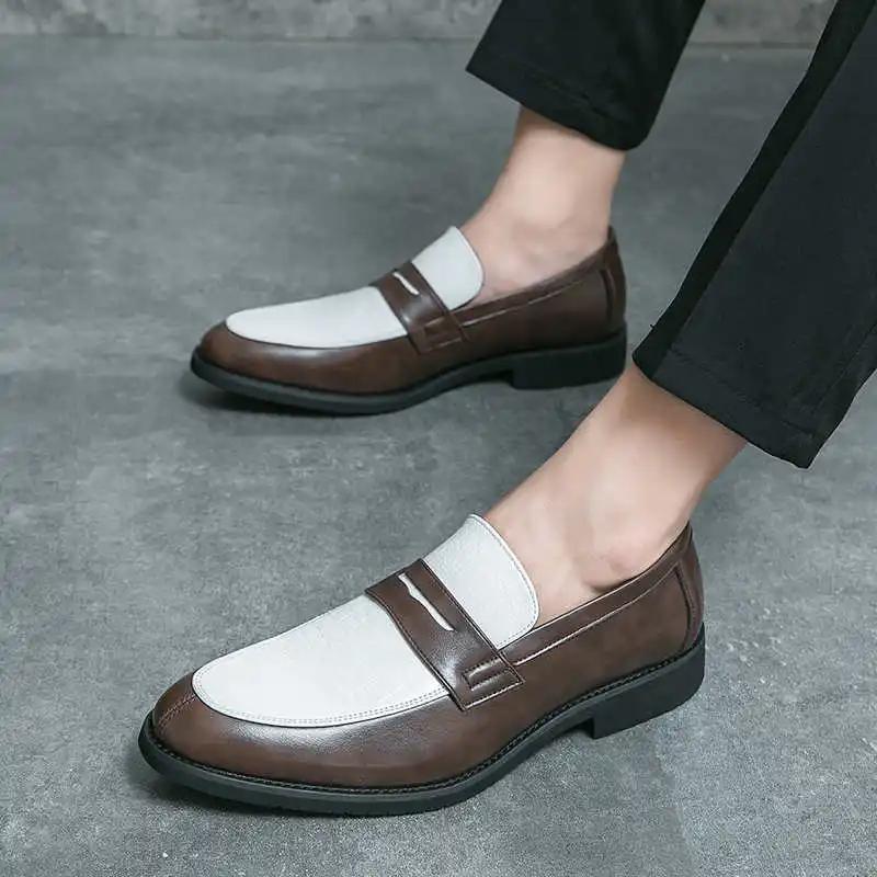 Fashion Party Khaki Men Fitness Gym Shoes Flats Loafers Sneakers Black Spring Sport Nice Trending Products Type Universal Brands
