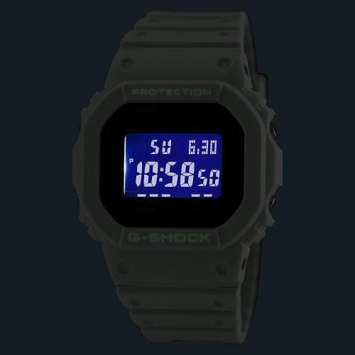 Casio G-Shock Sci-Fi World Smartphone Link Watch, White/Black, DW-B5600SF-7, Men's, Overseas Model
