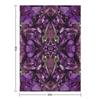 Purple pattern Throw Blanket Decorative Beds Retros heavy to sleep anime Blankets