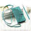 For Samsung Galaxy A32 A22 A12 A21S A71 A51 A31 A20E A50 A70 A40 A20 Wallet case with Zipper Credit Card Holder & Shoulder Strap